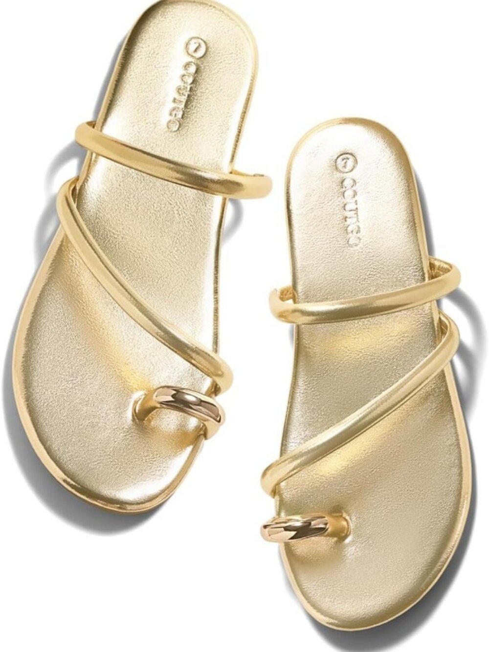 Stylish Women's Strappy Flat Sandals - Open Toe Flip Flops & Slides for Summer